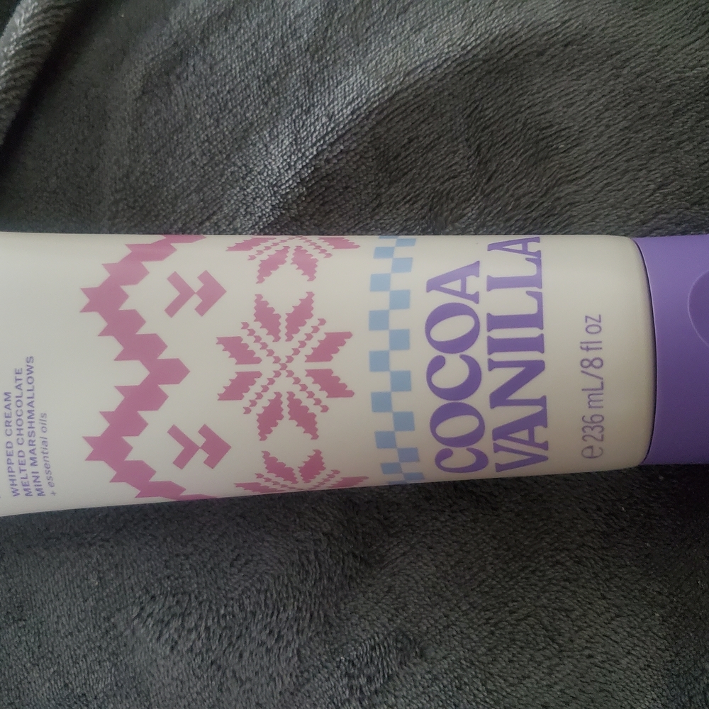 Cocoa Vanilla Body Cream - Pink and Purple
